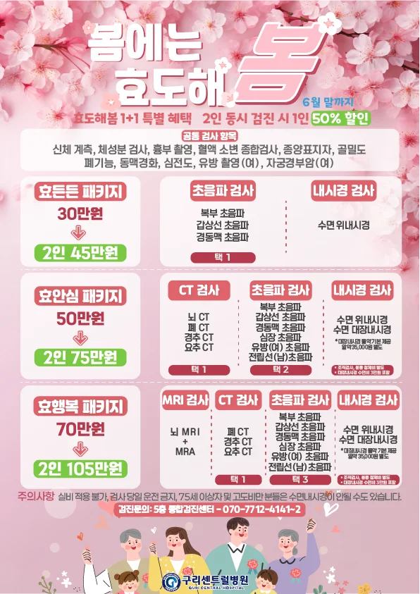 봄에는 효도해봄